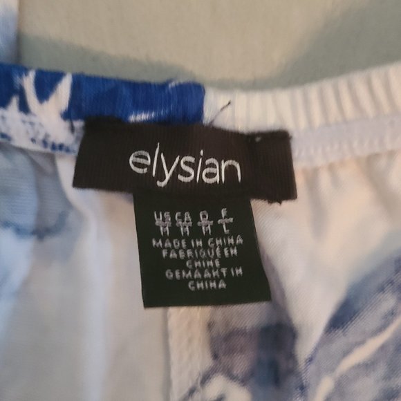 Elysian Blue & White Floral Pants - Picture 8 of 10